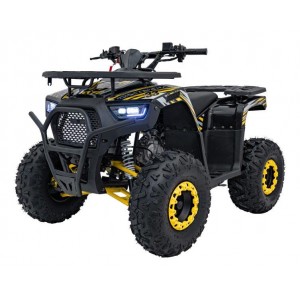Benzininis keturratis vaikui DISCOVERER 125CC iki 60 km/h (Geltona/Juoda)